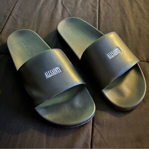 All Saints Men’s Black Slide Sandals Size 11